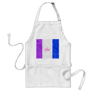 Tablier Drapeau de fierté de la culture drag de SlipperyJo