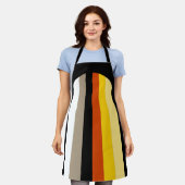 Tablier Drapeau de fierté des cheveux longs (Porté)