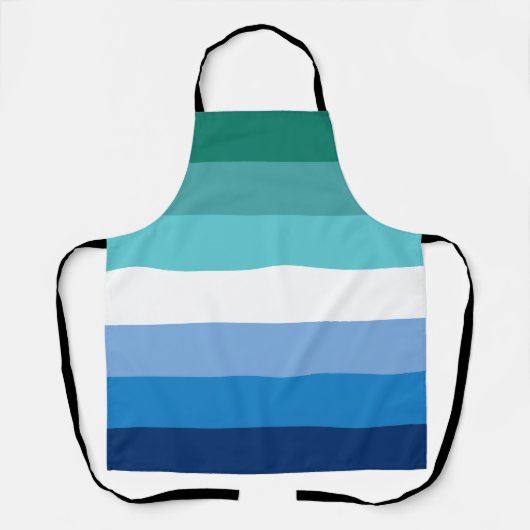 Tablier Drapeau de fierté gay masculin (Recto)