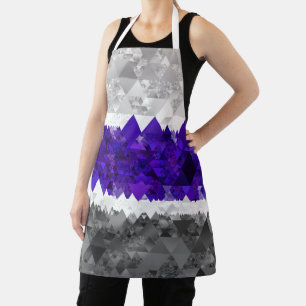 Tablier Drapeau de fierté Greygender Boho Géométrique Mod