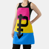 Tablier Drapeau de fierté pansexuelle (Insitu)