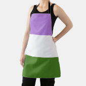 Tablier Drapeau de fierté queer (Insitu)
