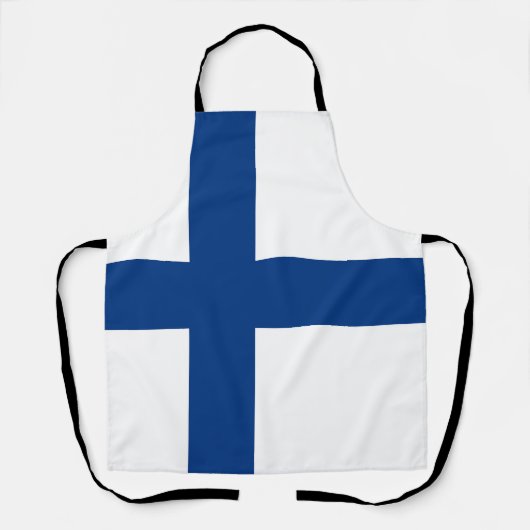 Tablier Drapeau de Finlande (Recto)