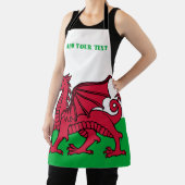 Tablier Drapeau de Galles Dragon Angleterre Red Cardiff (Insitu)