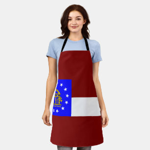Tablier Drapeau de Géorgie