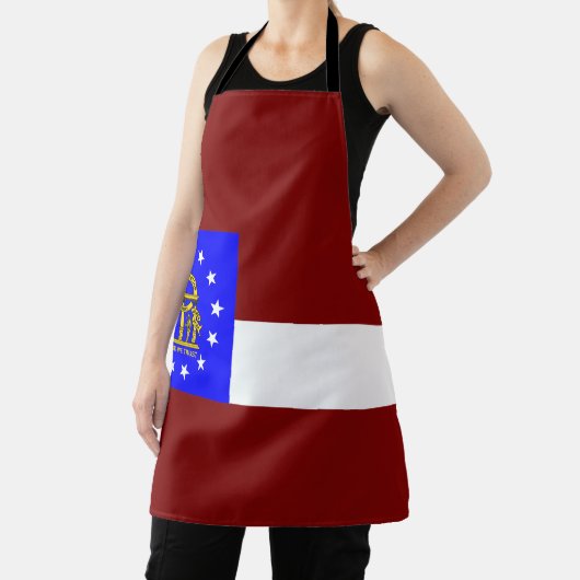 Tablier Drapeau de Géorgie (Insitu)