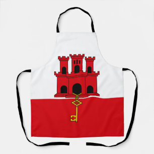 Tablier Drapeau de Gibraltar
