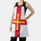 Tablier Drapeau de Guernesey (Insitu)