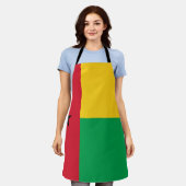 Tablier Drapeau de Guinée-Bissau (Porté)