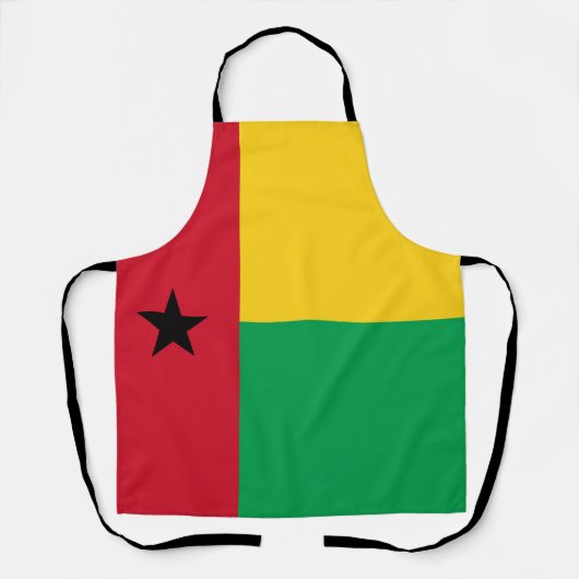 Tablier Drapeau de Guinée-Bissau (Recto)