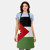 Tablier Drapeau de Jordanie (Porté)