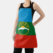 Tablier Drapeau de Karatchaïevo-Tcherkessie (Insitu)