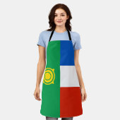 Tablier Drapeau de Khakassie (Porté)