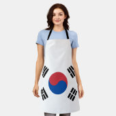 Tablier Drapeau de la Corée du Sud (Porté)