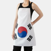 Tablier Drapeau de la Corée du Sud (Insitu)