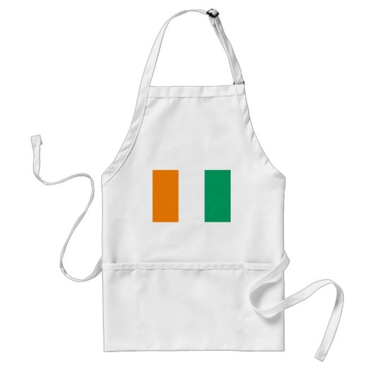 Tablier Drapeau de la Côte d'Ivoire - Drapeau de la Côte d (Devant)