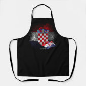 Tablier Drapeau de la Croatie (Recto)