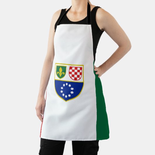 Tablier Drapeau de la Fédération de Bosnie (Insitu)