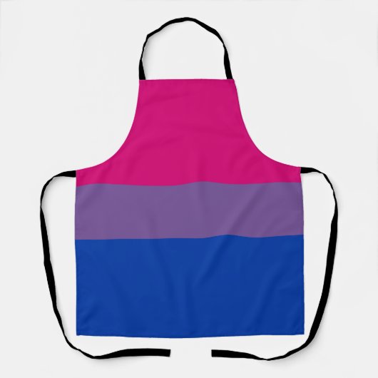 Tablier Drapeau de la fierté bisexuelle (Recto)