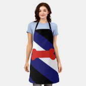 Tablier Drapeau de la fierté de jeu de chiot (Porté)