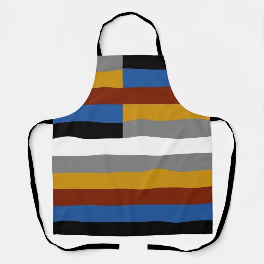 Tablier Drapeau de la fierté des freaks (Recto)