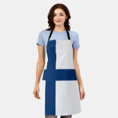 Tablier Drapeau de la Finlande (Porté)