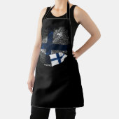 Tablier Drapeau de la Finlande (Insitu)