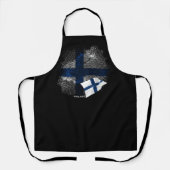 Tablier Drapeau de la Finlande (Recto)