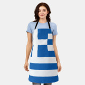 Tablier Drapeau de la Grèce (Porté)