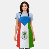 Tablier Drapeau de la Guinée équatoriale (Porté)