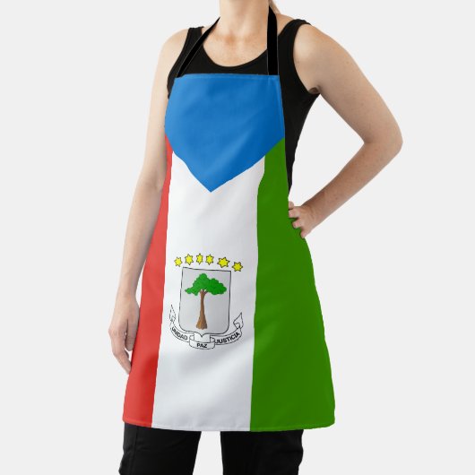 Tablier Drapeau de la Guinée équatoriale (Insitu)