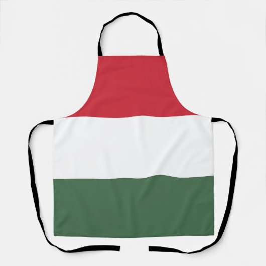 Tablier Drapeau de la Hongrie (Recto)