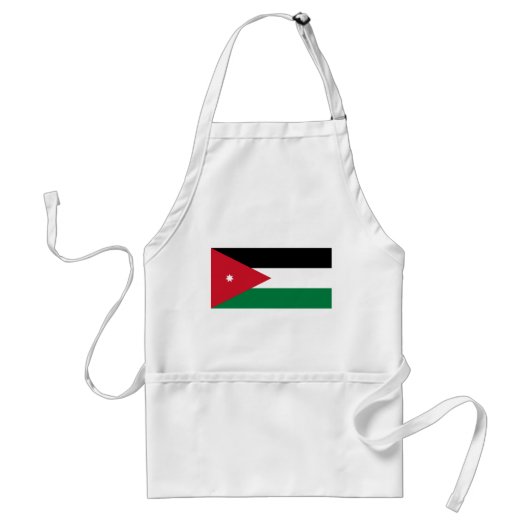Tablier Drapeau de la Jordanie (Devant)