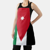 Tablier Drapeau de la Jordanie (Insitu)