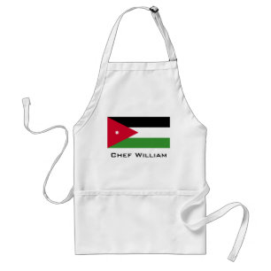 Tablier Drapeau de la Jordanie