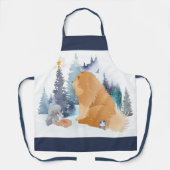 Tablier Drapeau de la maison de vacances pour chien PEACE  (Recto)