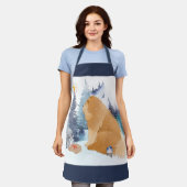 Tablier Drapeau de la maison de vacances pour chien PEACE  (Porté)