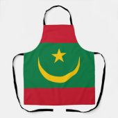 Tablier Drapeau de la Mauritanie (Recto)