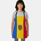 Tablier Drapeau de la Moldavie (Insitu)