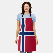 Tablier Drapeau de la Norvège (Porté)