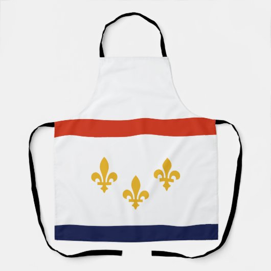 Tablier Drapeau de la Nouvelle-Orléans, Louisiane (Recto)