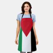 Tablier Drapeau de la Palestine (Porté)