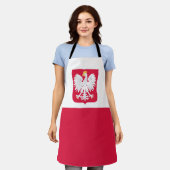 Tablier Drapeau de la Pologne (Porté)