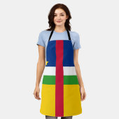 Tablier Drapeau de la République centrafricaine (Porté)