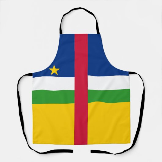 Tablier Drapeau de la République centrafricaine (Recto)