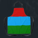 Tablier Drapeau de la République de Carélie<br><div class="desc">Drapeau patriotique de la République de Carélie</div>