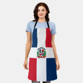 Tablier Drapeau de la République Dominicaine (Porté)