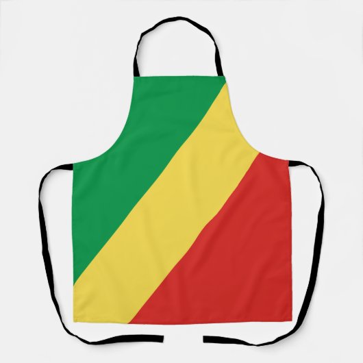 Tablier Drapeau de la République du Congo (Recto)
