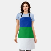 Tablier Drapeau de la République Komi (Porté)