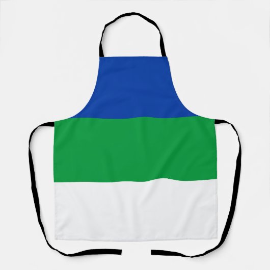 Tablier Drapeau de la République Komi (Recto)